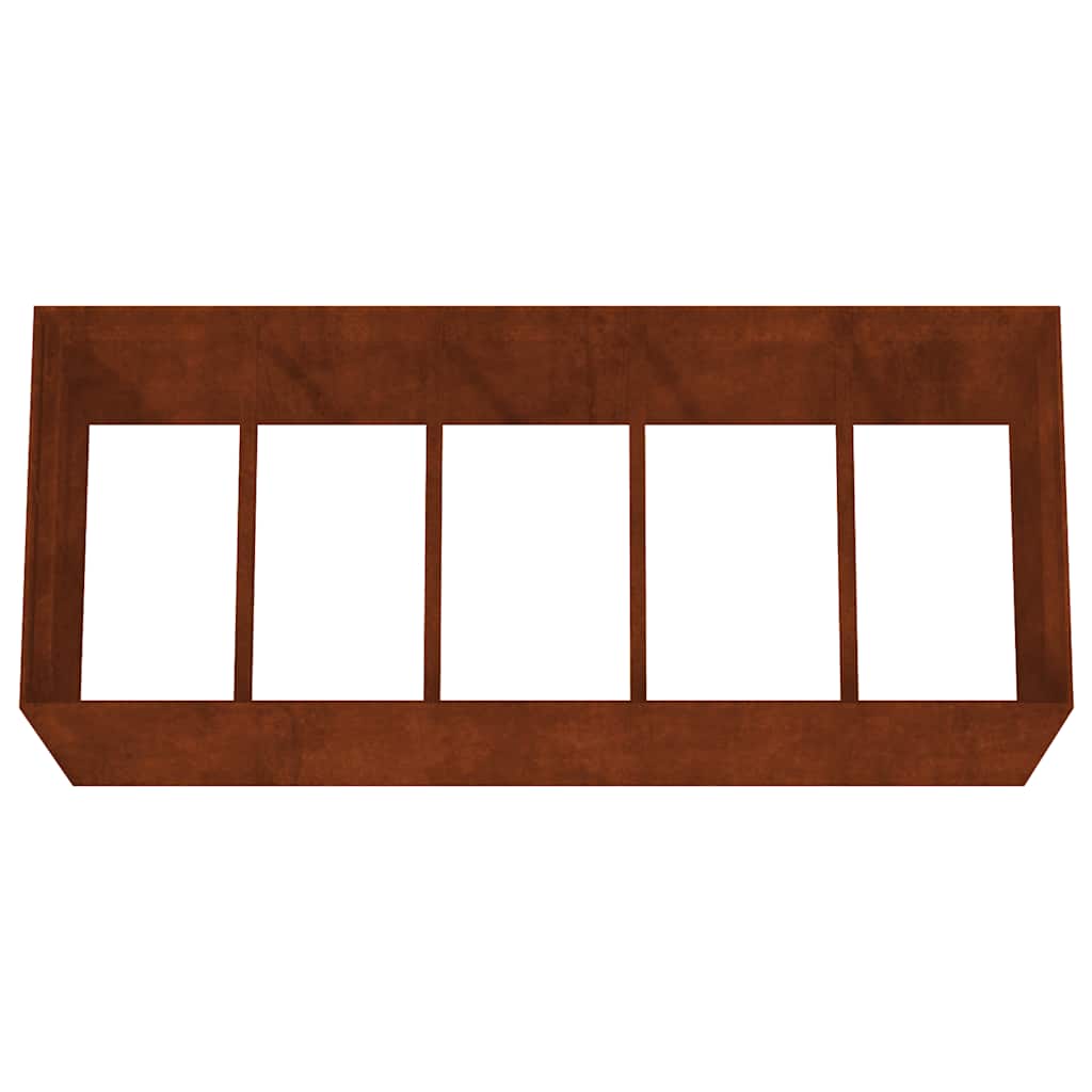 Højbed cortenstål - 200 x 80 x 80 cm, 1 - number 5.