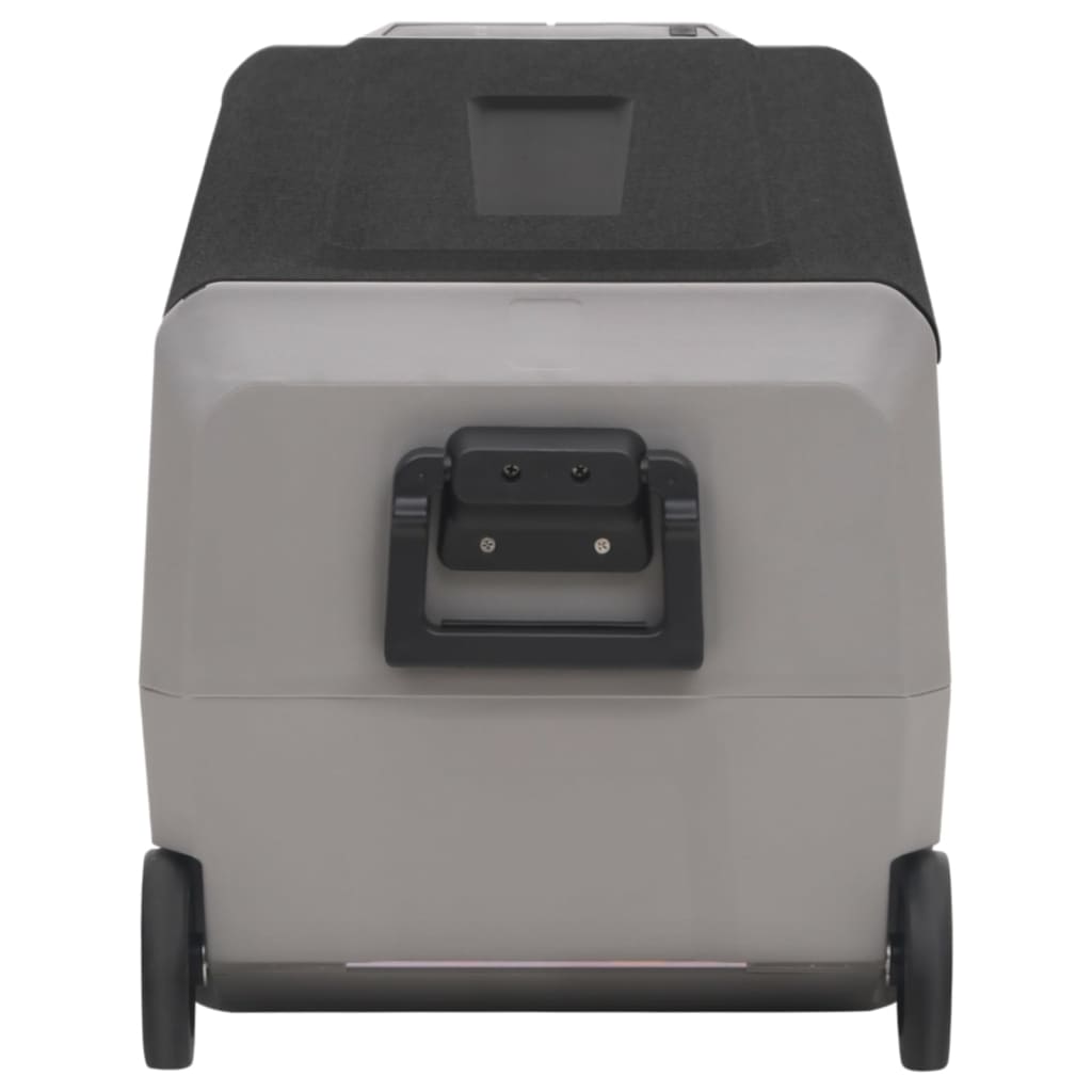 Cooling box with wheels and handles pp and pe black and gray - 36 l, without adapter - number 4.