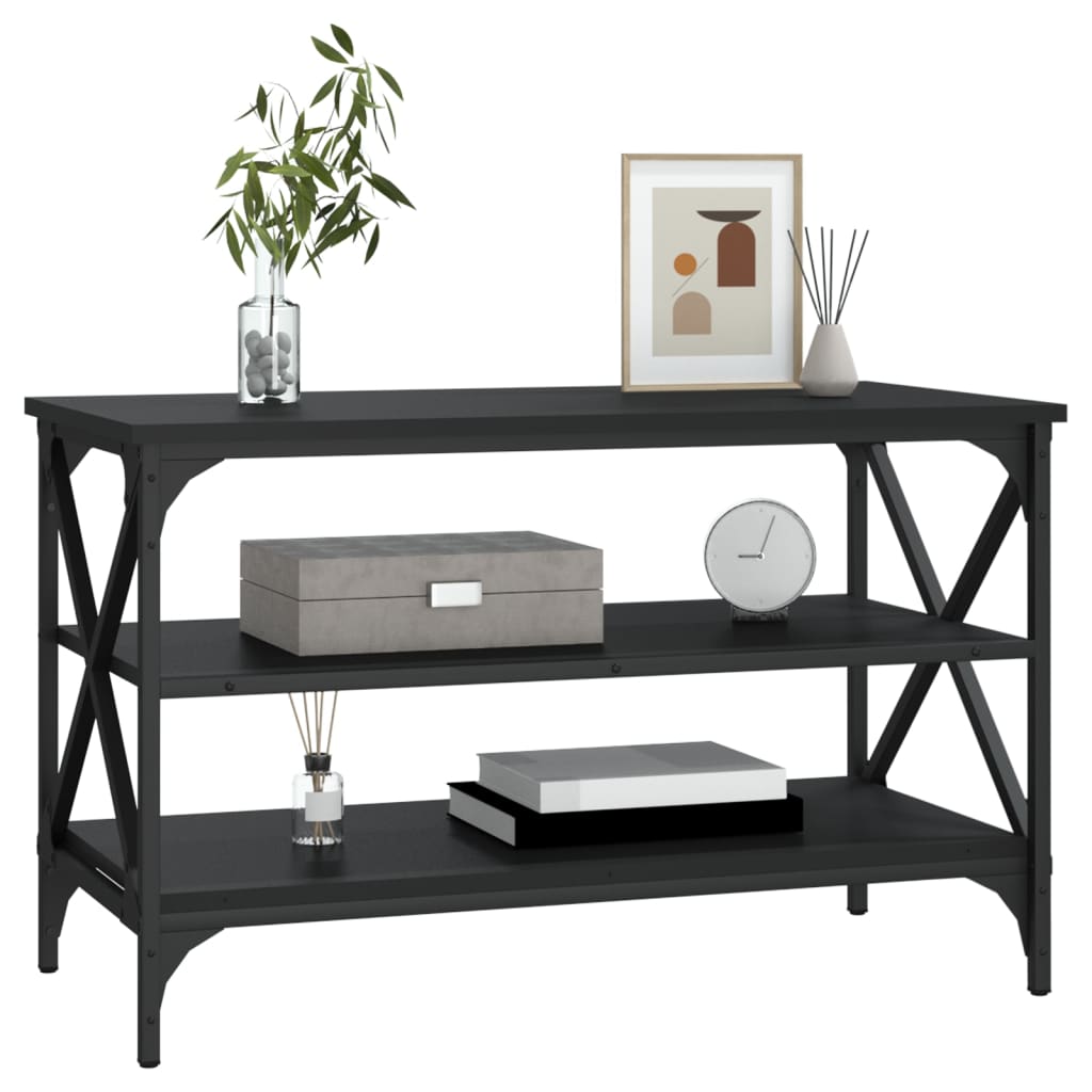 Tv-bord laget av tre - brun eik, 60 x 40 x 50 cm, 1 - number 4.