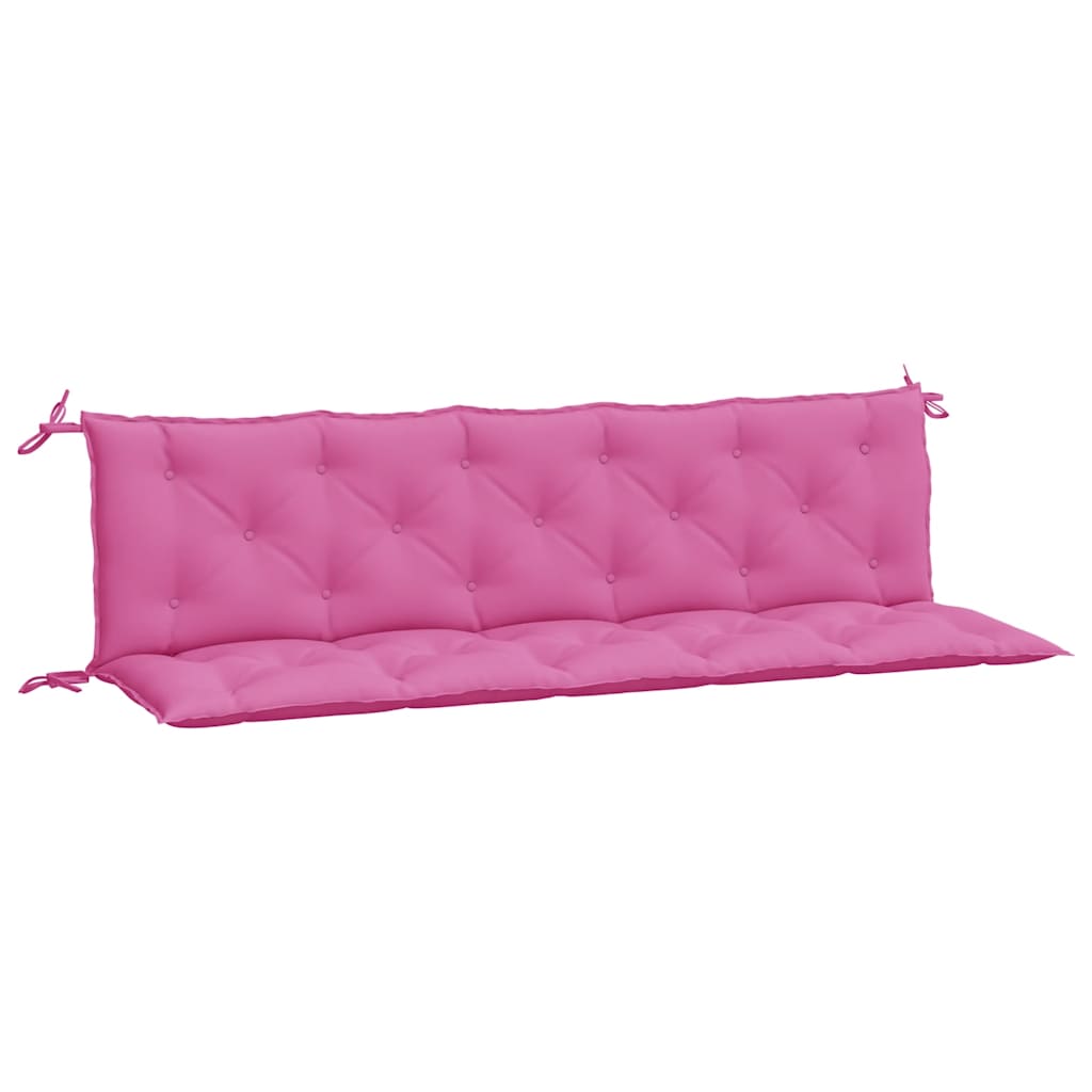 Coussins pour banc de jardin pc. tissu oxford rose - rose clair, 180 cm, 2 - number 2.