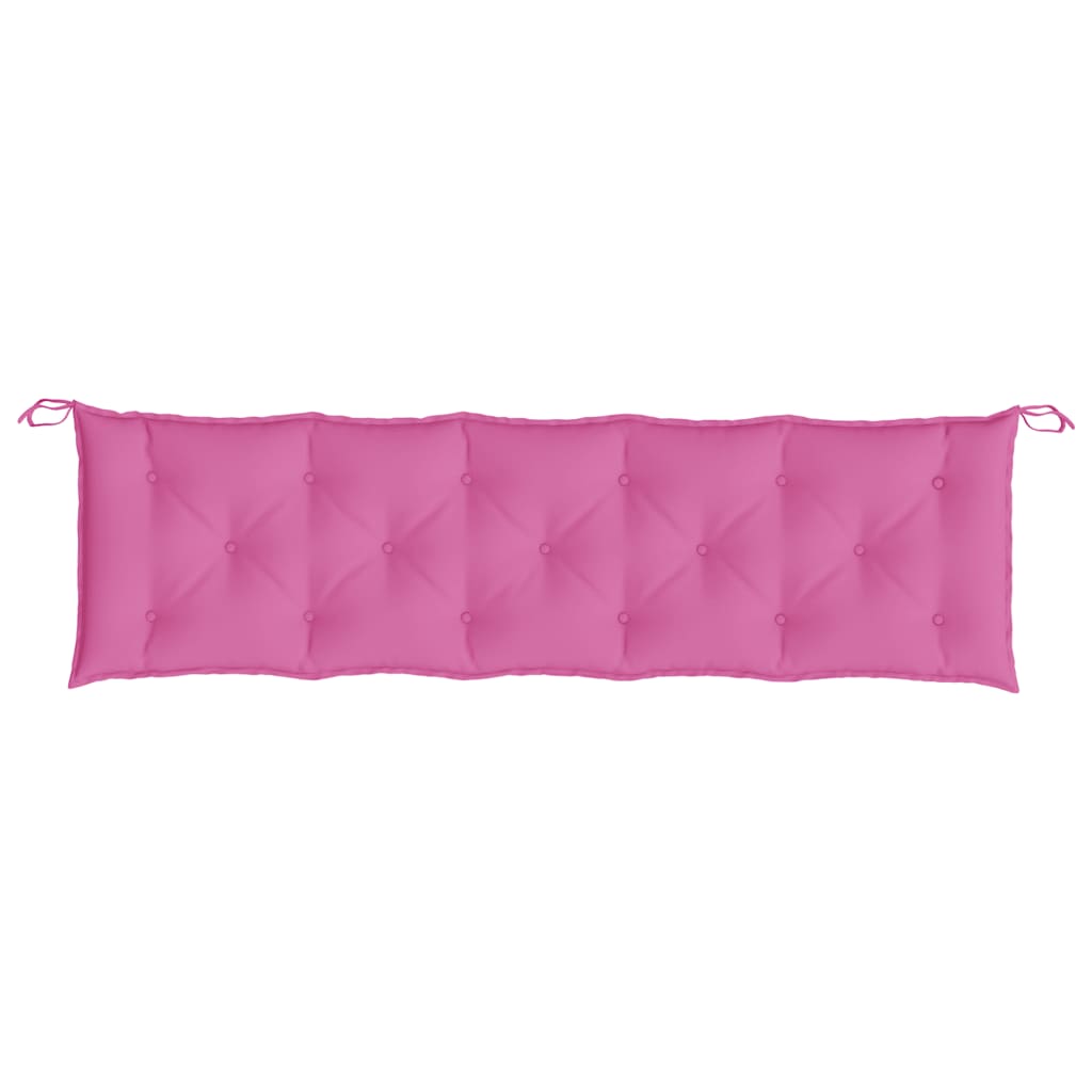 Coussins pour banc de jardin pc. tissu oxford rose - rose clair, 180 cm, 2 - number 7.