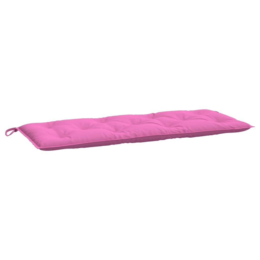 Coussin pour banc de jardin tissu rose - rose clair, 120 x 50 x 7 cm, 1 - number 2.