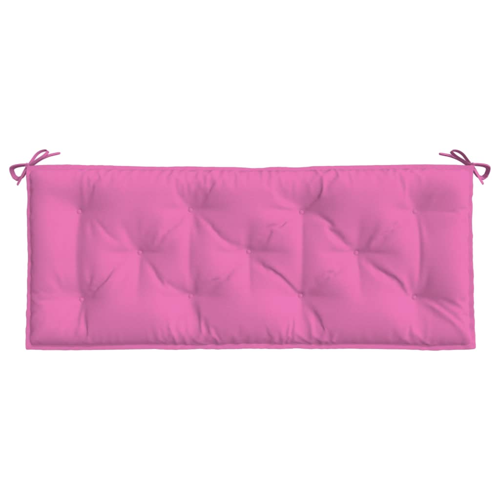 Coussin pour banc de jardin tissu rose - rose clair, 120 x 50 x 7 cm, 1 - number 4.