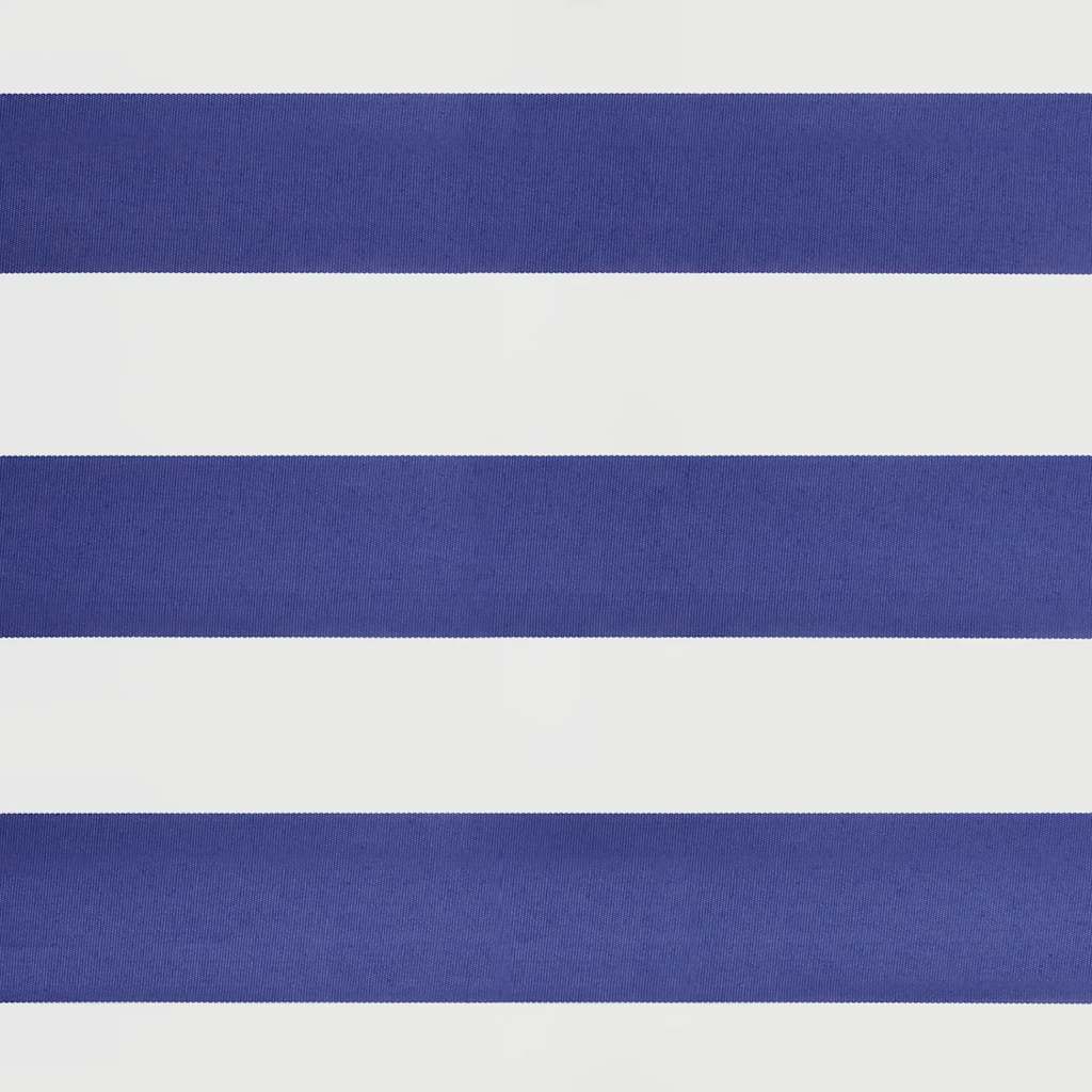 Sklopiva tenda 4x3 m tkanina i aluminij - plava i bijela, 400 x 300 cm, 1 - number 10.