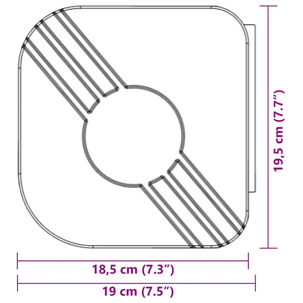 Foldemarkise 3,5x2,5 m stof og aluminium cremefarvet - number 12.