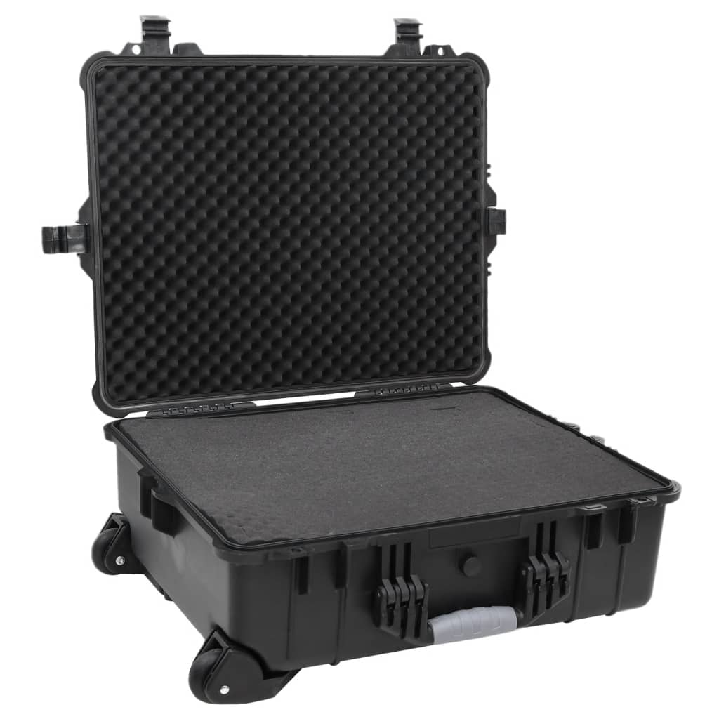 Flightcase mit rollen 63x50x23 cm pp schwarz - ooo 1, ooo 2, ooo 3 - number 4.