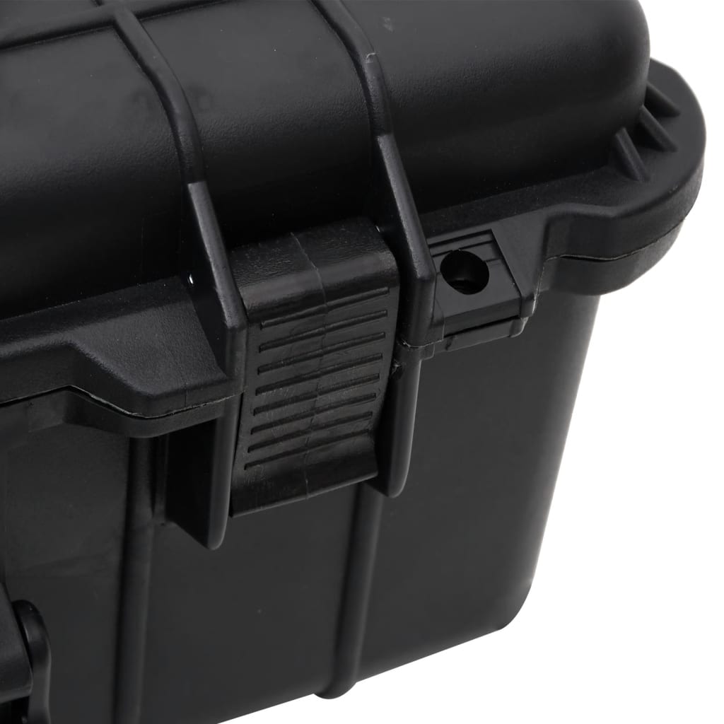 Flightcase mit rollen 63x50x23 cm pp schwarz - ooo 1, ooo 2, ooo 3 - number 9.