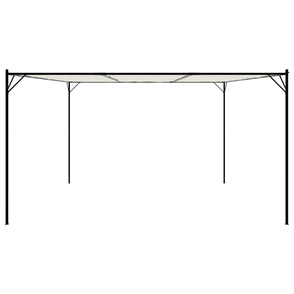 Paviljon 4x4 m 180 g/m² tkanina i čelik - bijela, 4 x 4 m (d x š), 2 67 m - number 4.