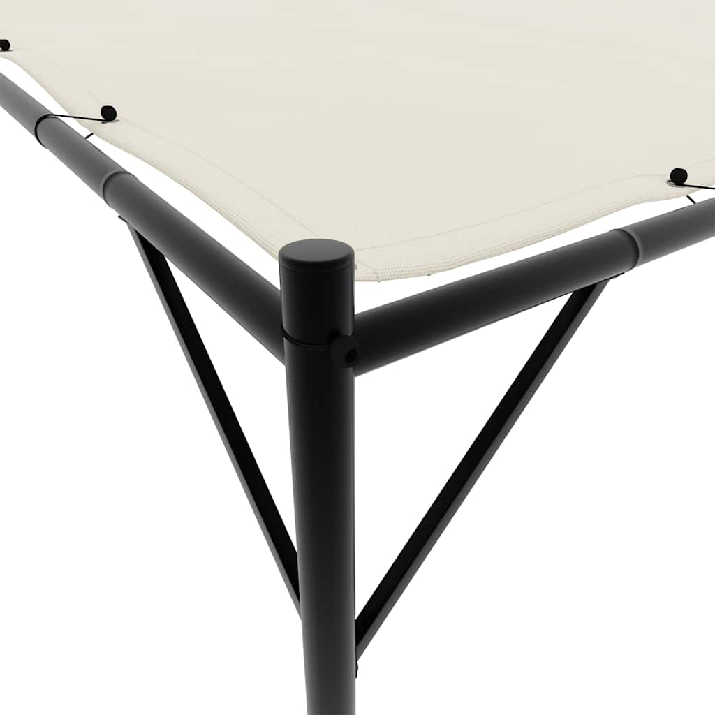 Paviljon 4x4 m 180 g/m² tkanina i čelik - bijela, 4 x 4 m (d x š), 2 67 m - number 7.