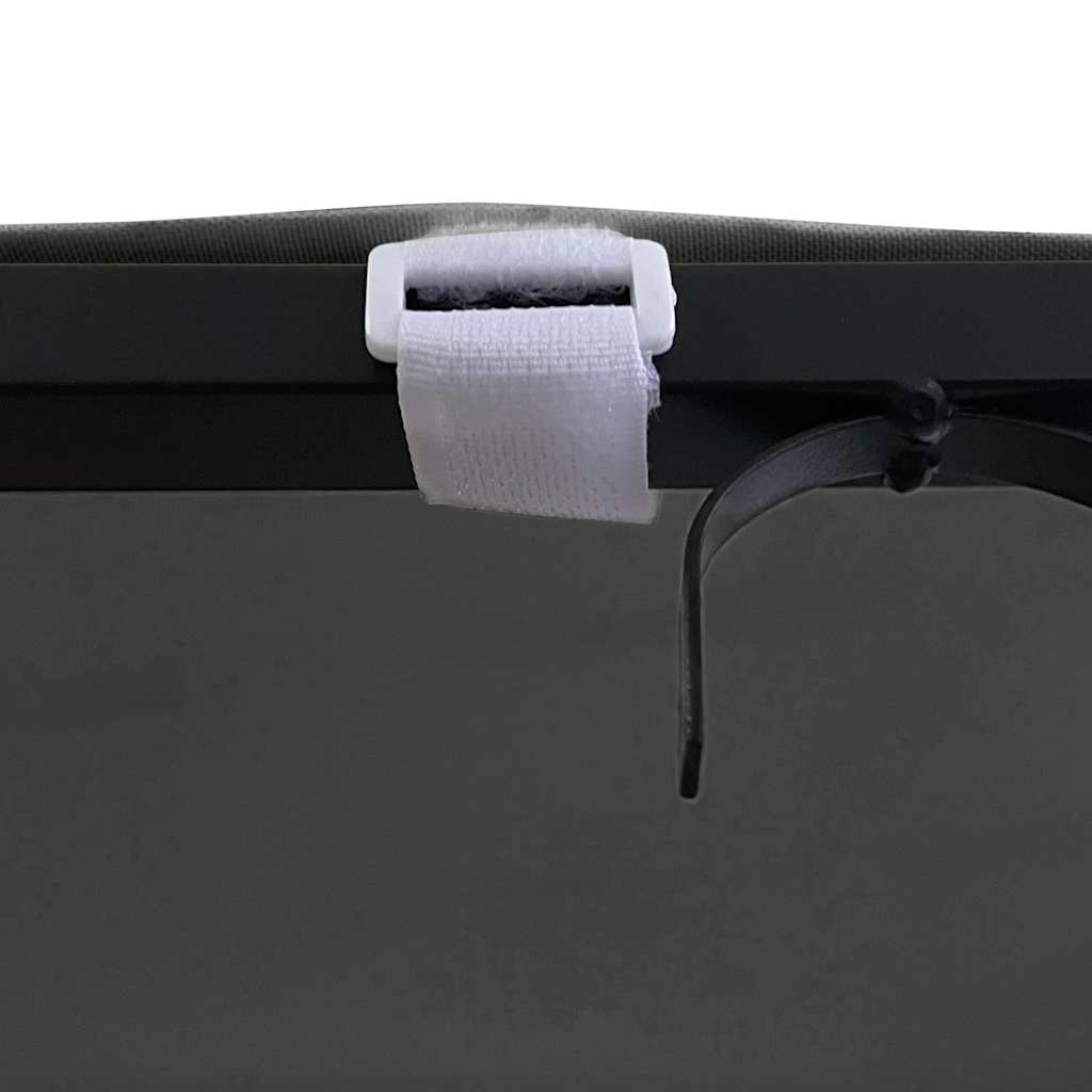 Nadstrešnica 4x3 m 180 g/m² tkanina i čelik - antracit siva, 1 - number 7.