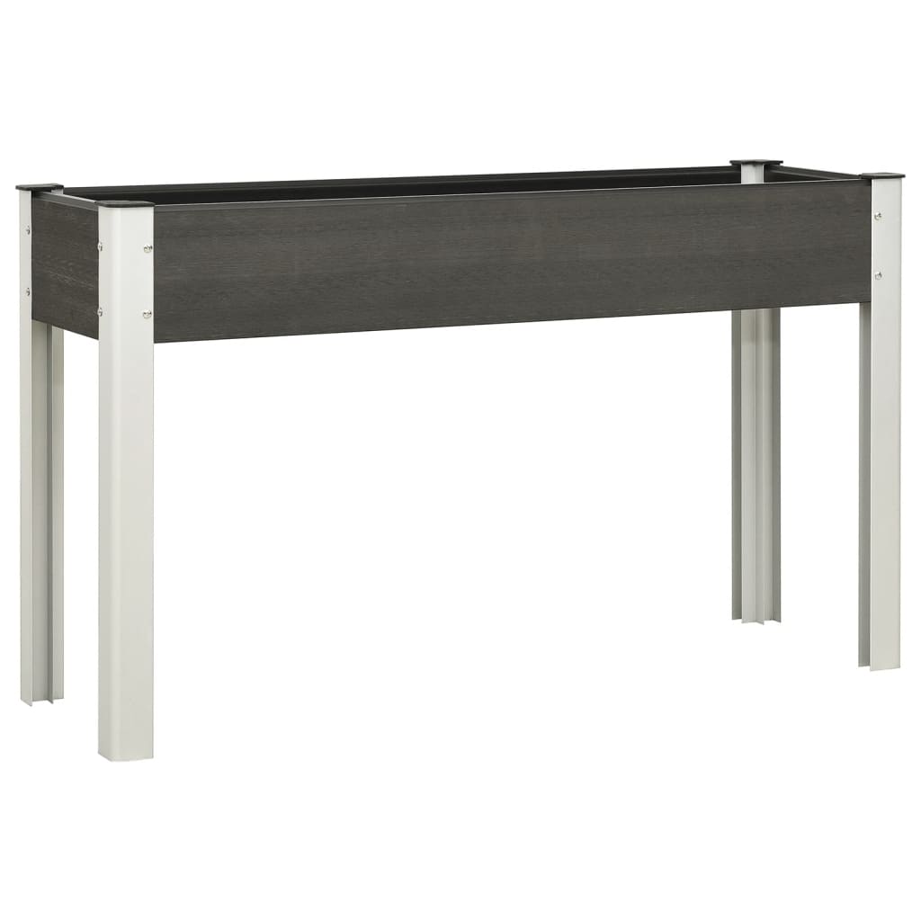 Povišeni krevet 120x40x75 cm wpc sivi - number 1.