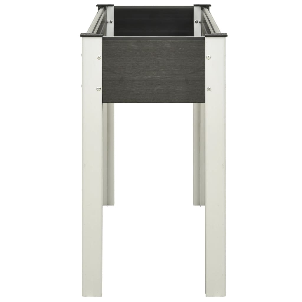 Povišeni krevet 120x40x75 cm wpc sivi - number 3.