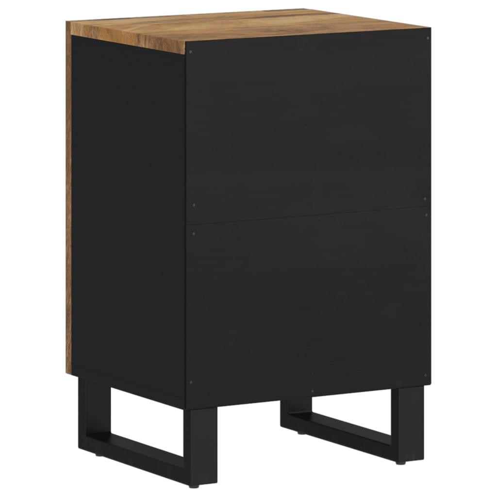 Szafka łazienkowa 38x33x58 cm lite drewno mango - miodowe, 1 - number 6.