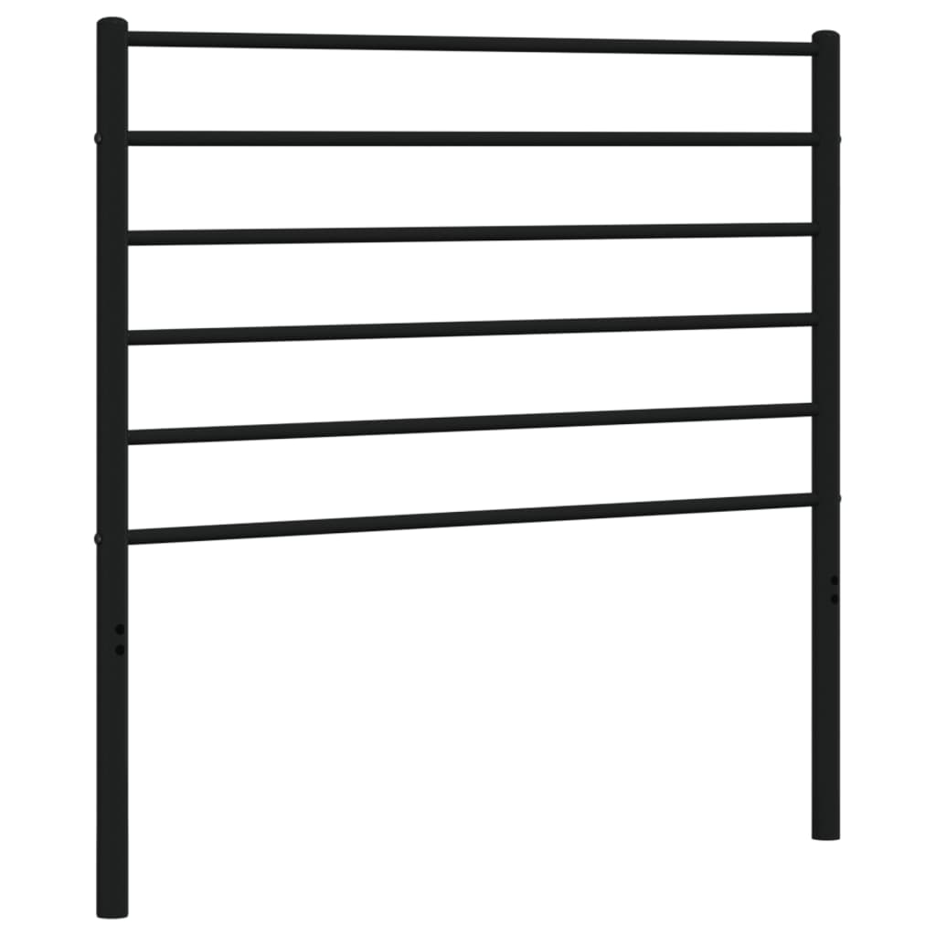 Bed valk metal - svart, 80 cm, 1 - number 2.