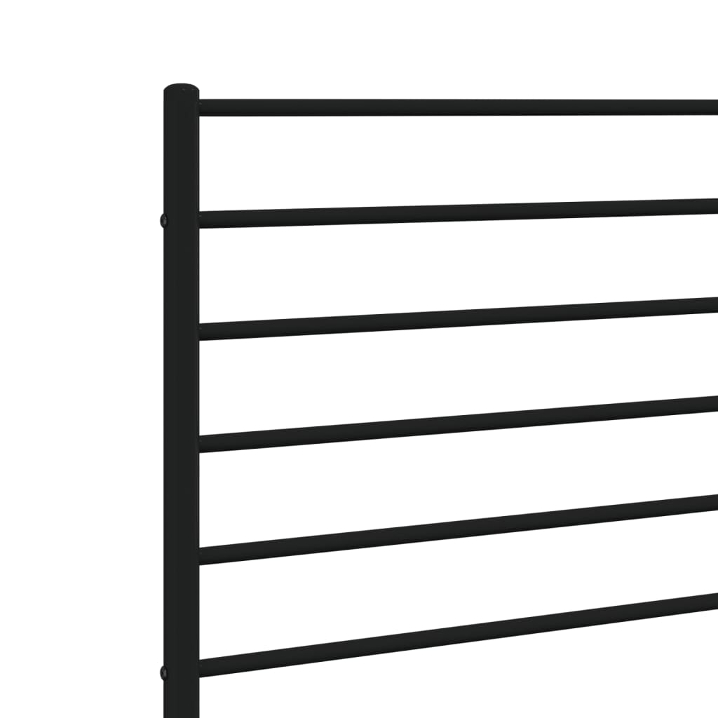 Bed valk metal - svart, 80 cm, 1 - number 6.