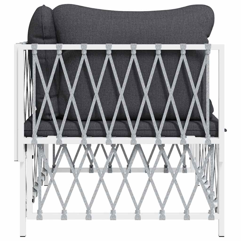 Kutni modul za vrtnu garnituru s jastucima od tkanine - number 5.