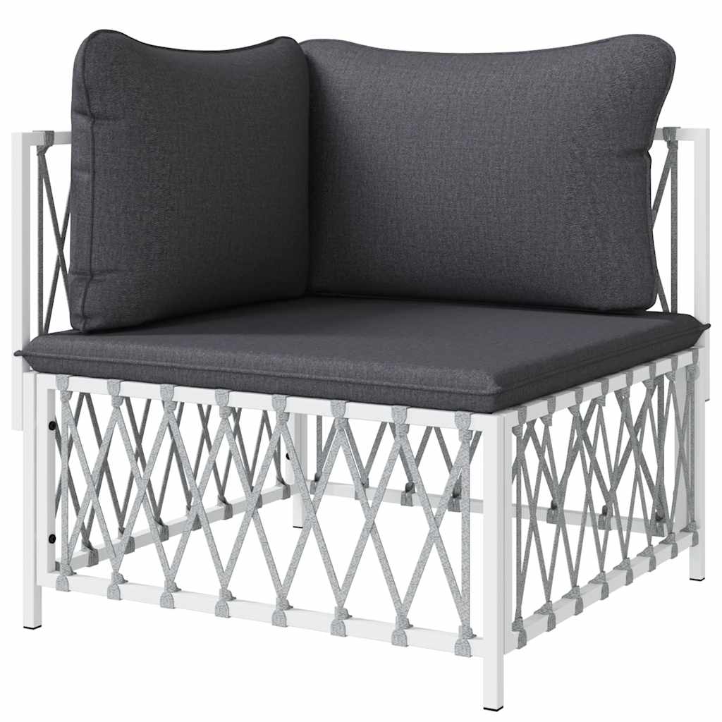 Kutni modul za vrtnu garnituru s jastucima od tkanine - number 4.