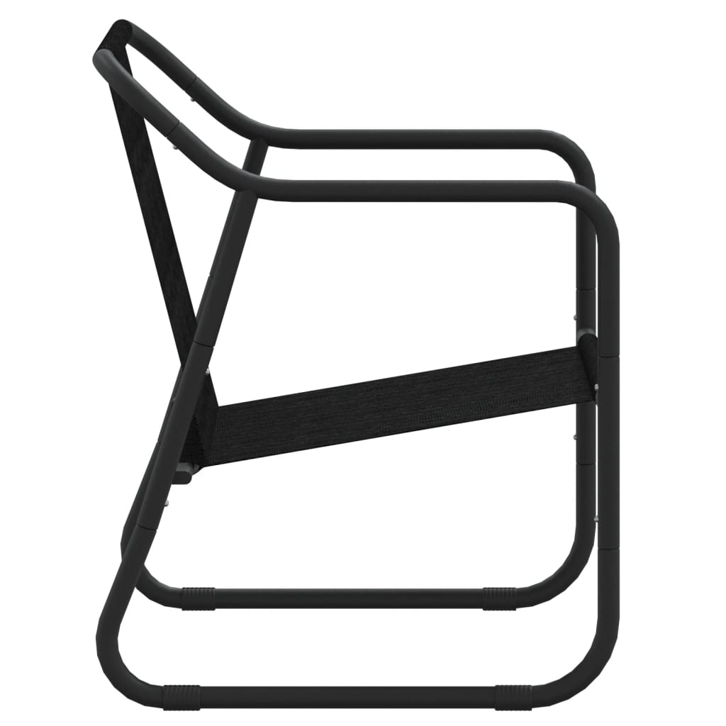 Salongsett for hagen 3 deler med puter stål antrasittgrå - number 7.