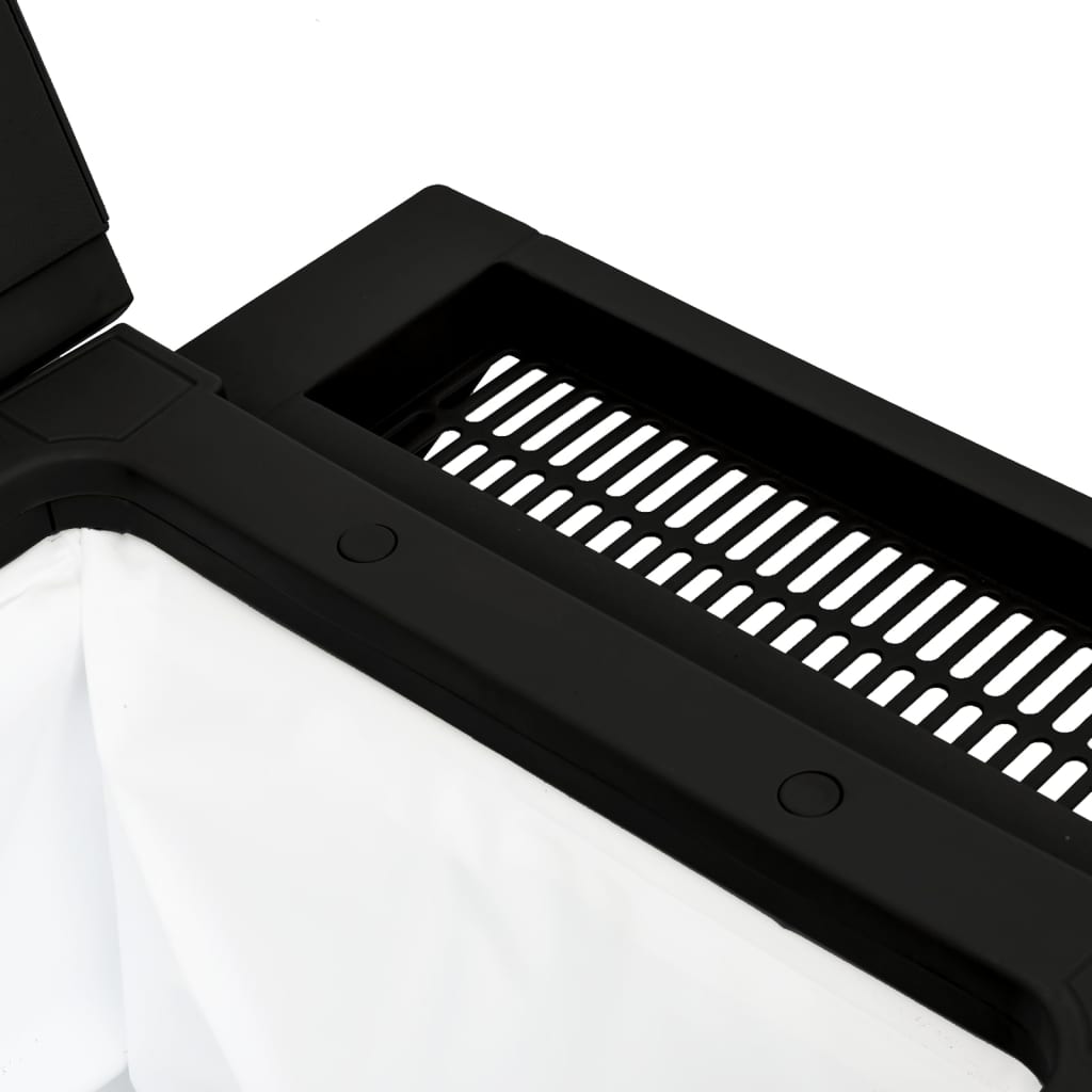 3-i-1 serveringsvogn polypropylen - sort - number 6.