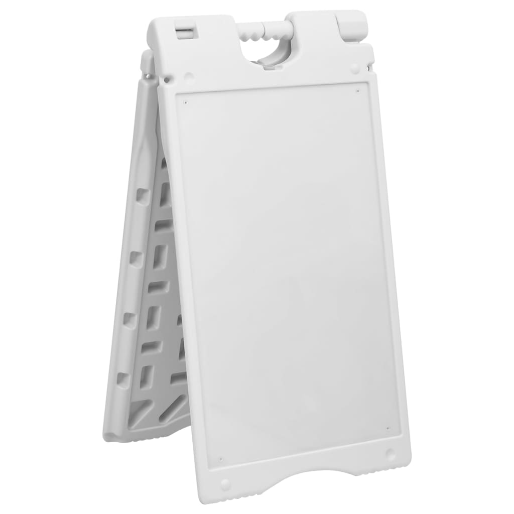 Cartello stradale 45x7x84,5 cm hdpe formato a - number 1.