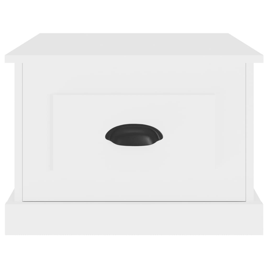 Stol za kavu 50x50x35 cm izgrađeno drvo - bijelo, 1 - number 6.