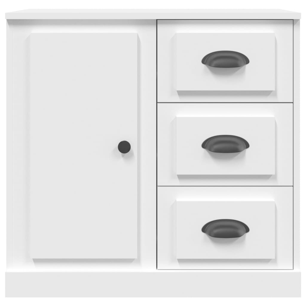 Skænk 70x35,5x67,5 cm konstrueret træ hvid - number 6.