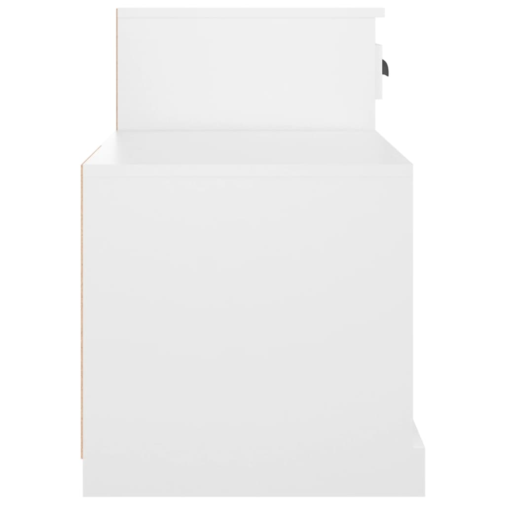 Skoskab 100x42x60 cm konstrueret træ - hvid, 1 - number 7.