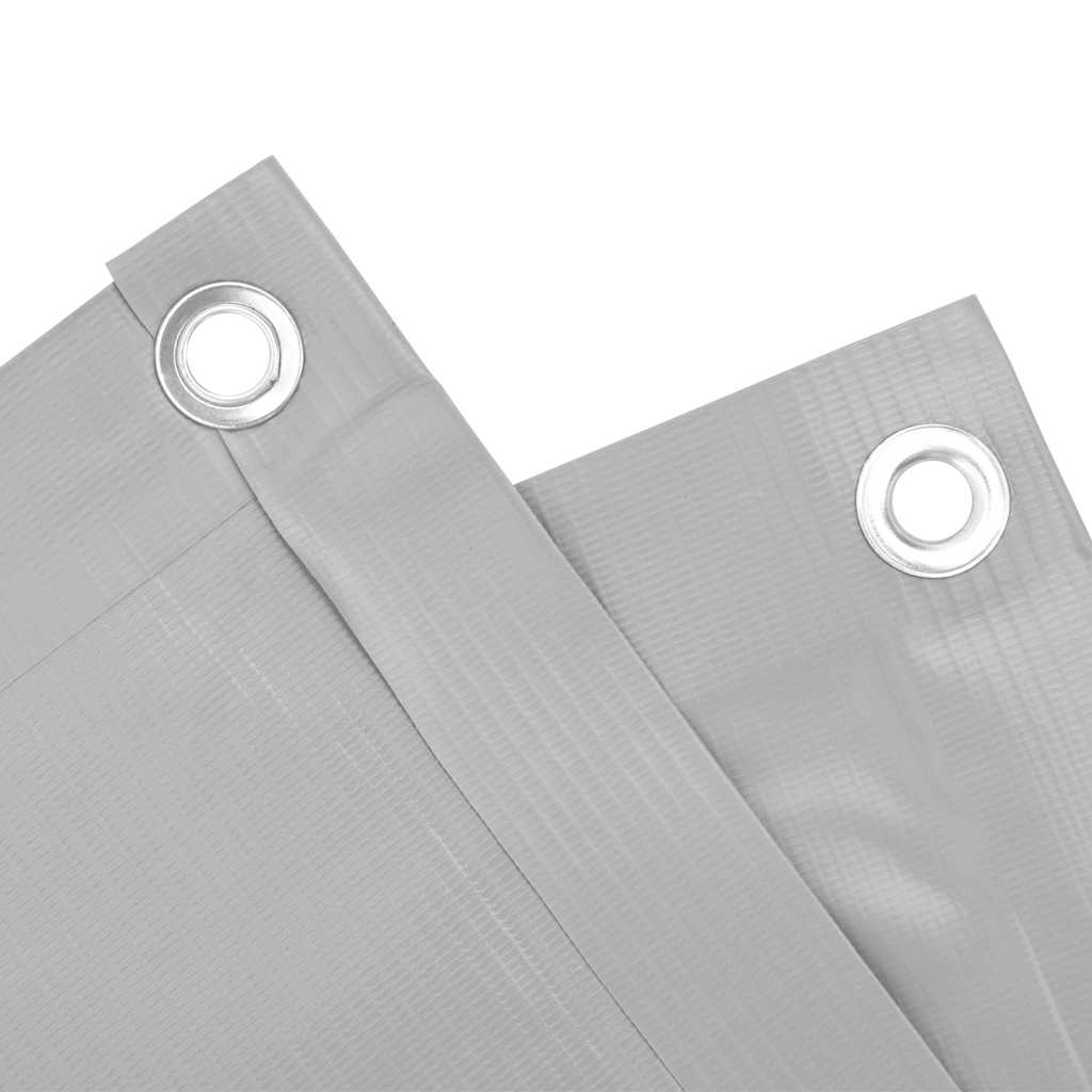 Altanafskærmning pvc - grå, 800 x 90 cm, 1 - number 4.