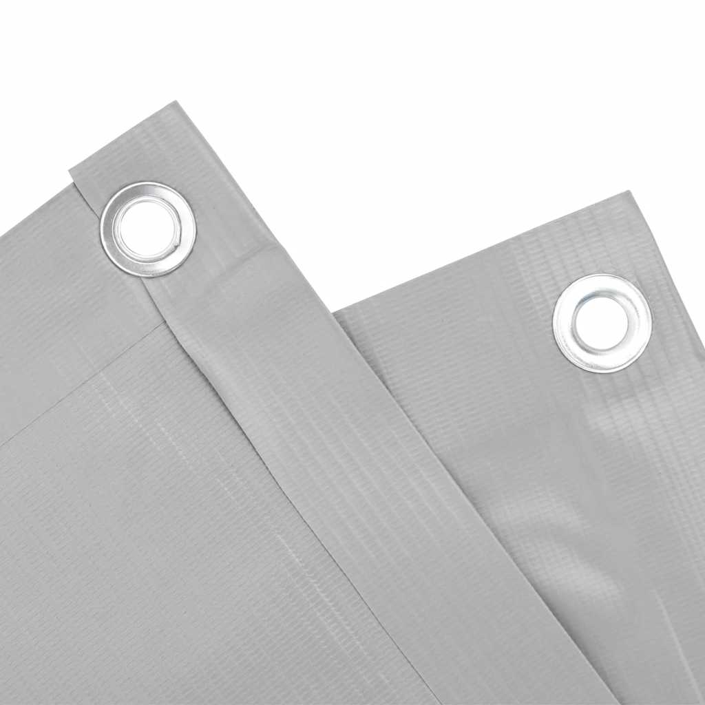 Altanafskærmning pvc - grå, 600 x 90 cm, 1 - number 4.