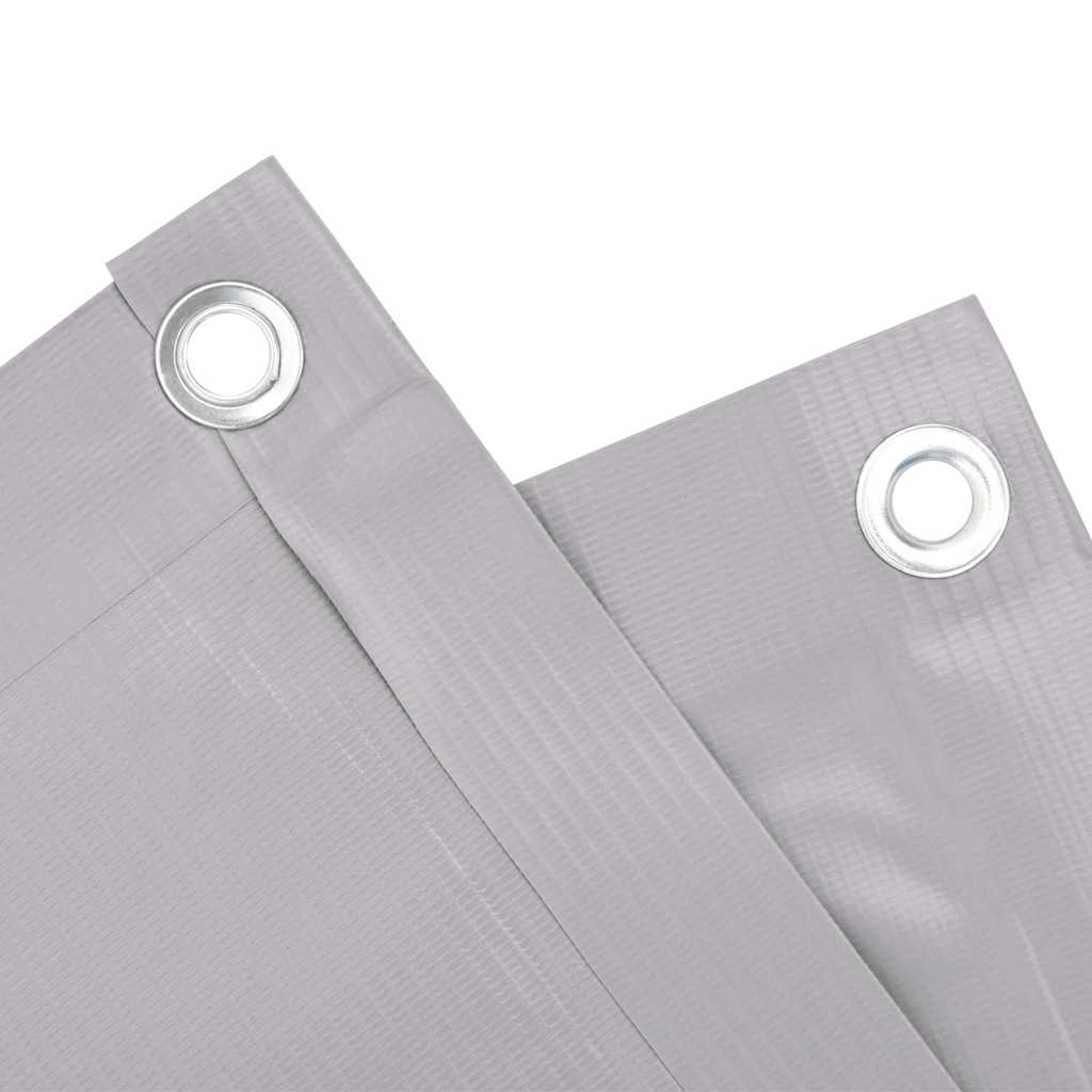 Altanafskærmning pvc - grå, 700 x 75 cm, 1 - number 4.