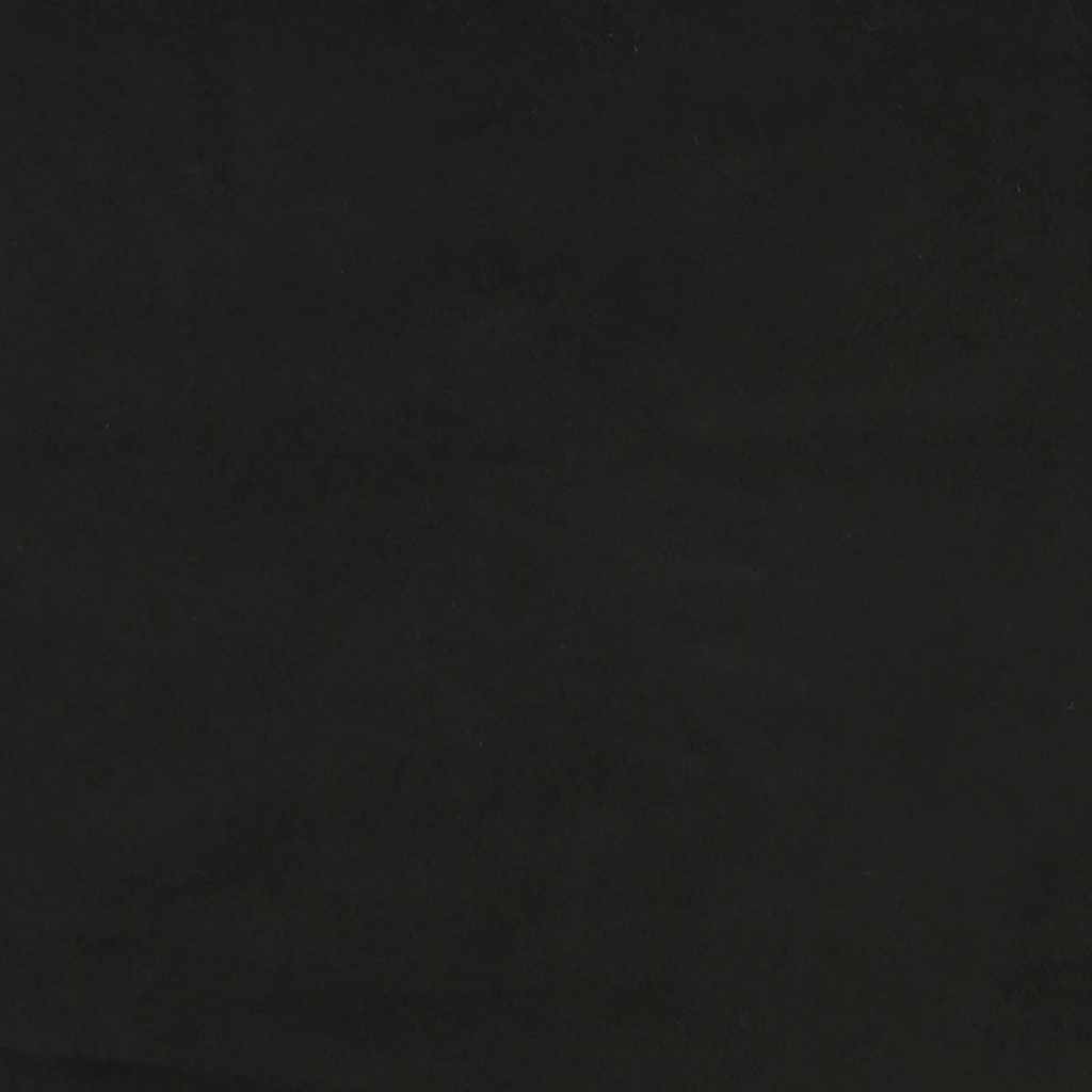 Springmadras med pocketfjedre 120x190x20 cm fløjl - sort, 120 x 190 cm, 1 - number 6.