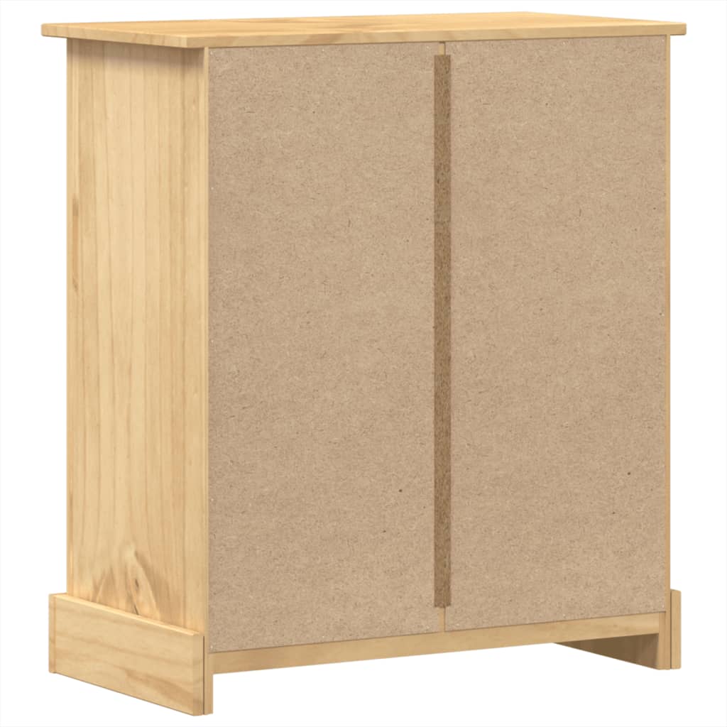 Kommode corona 80x43x91 cm massivt fyrretræ - 80 x 43 x 91 cm (b x d x h) - number 6.