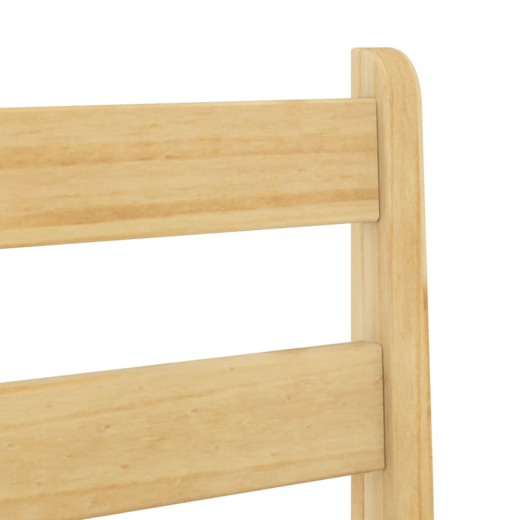 Hokery barowe 2 szt. sosna lita - brąz, 37 cm, 2x hoker barowy, 1 - number 8.