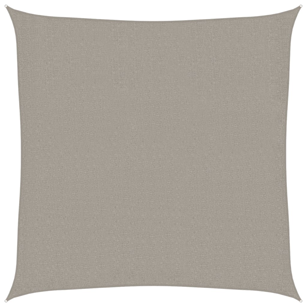 Solsejl 160 g/m² hdpe - lysegrå, 2 x 2 m, 1 - number 2.