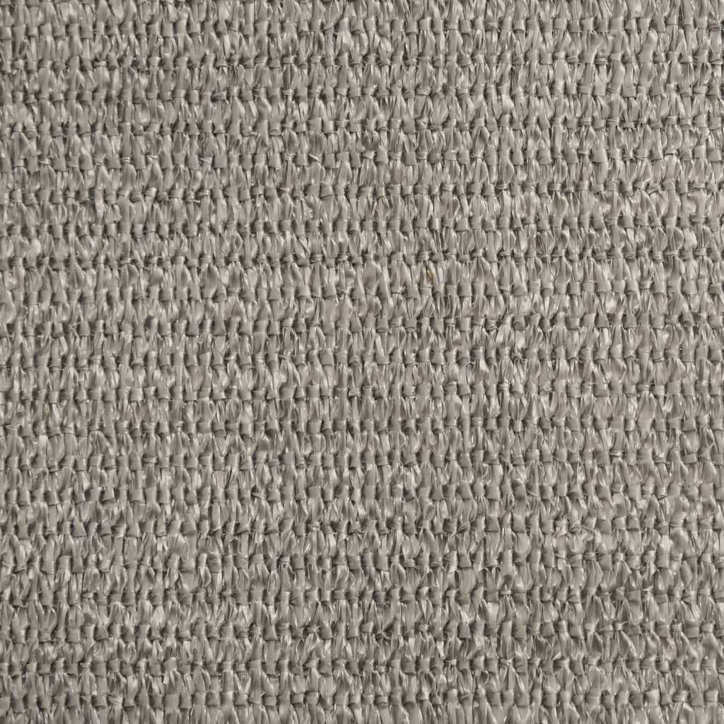 Solsejl 160 g/m² hdpe - lysegrå, 2 x 2 m, 1 - number 9.