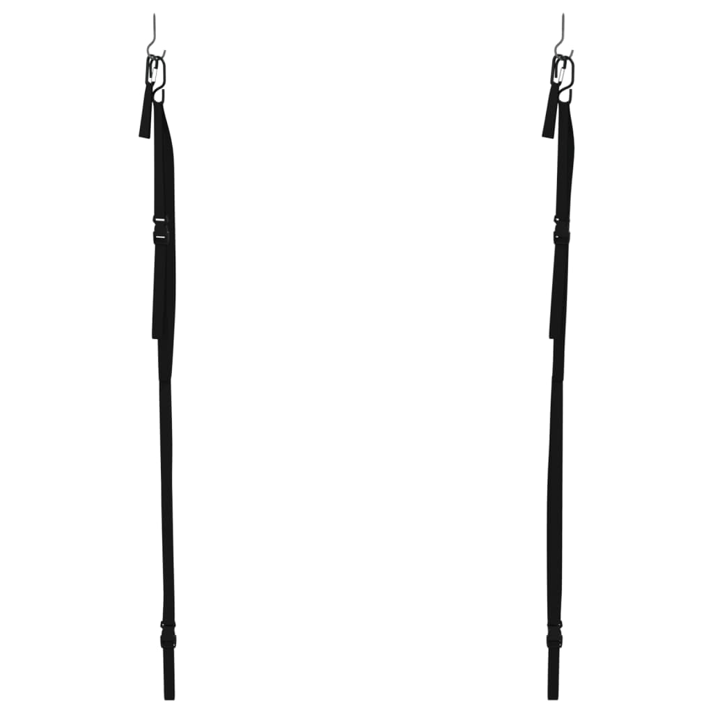 Dobbelt kajakopbevaringsstropper med paddelklemmer 50 kg - number 4.