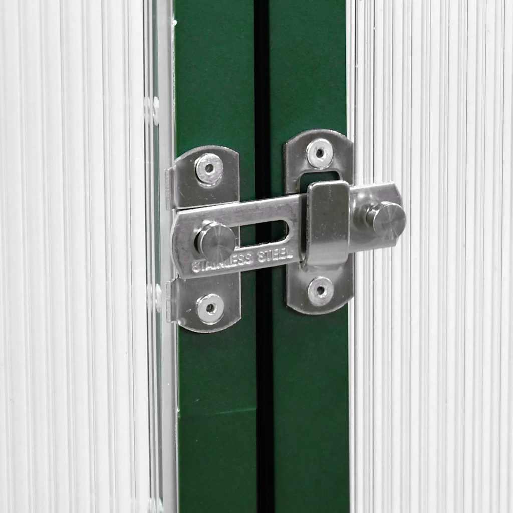 Greenhouse with foundation frame aluminum - green, 169 x 58 x 195 cm, 1 - number 7.