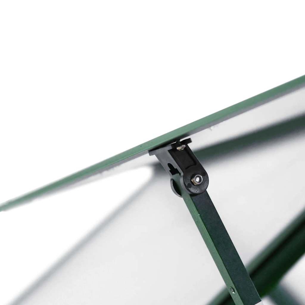 Greenhouse with foundation frame aluminum - green, 169 x 58 x 195 cm, 1 - number 8.