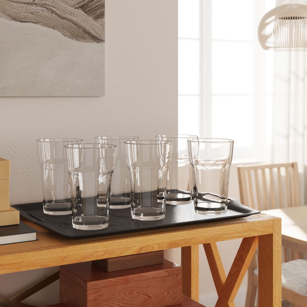 Beer glasses 6 pcs. - 415 ml, 1 - number 1.