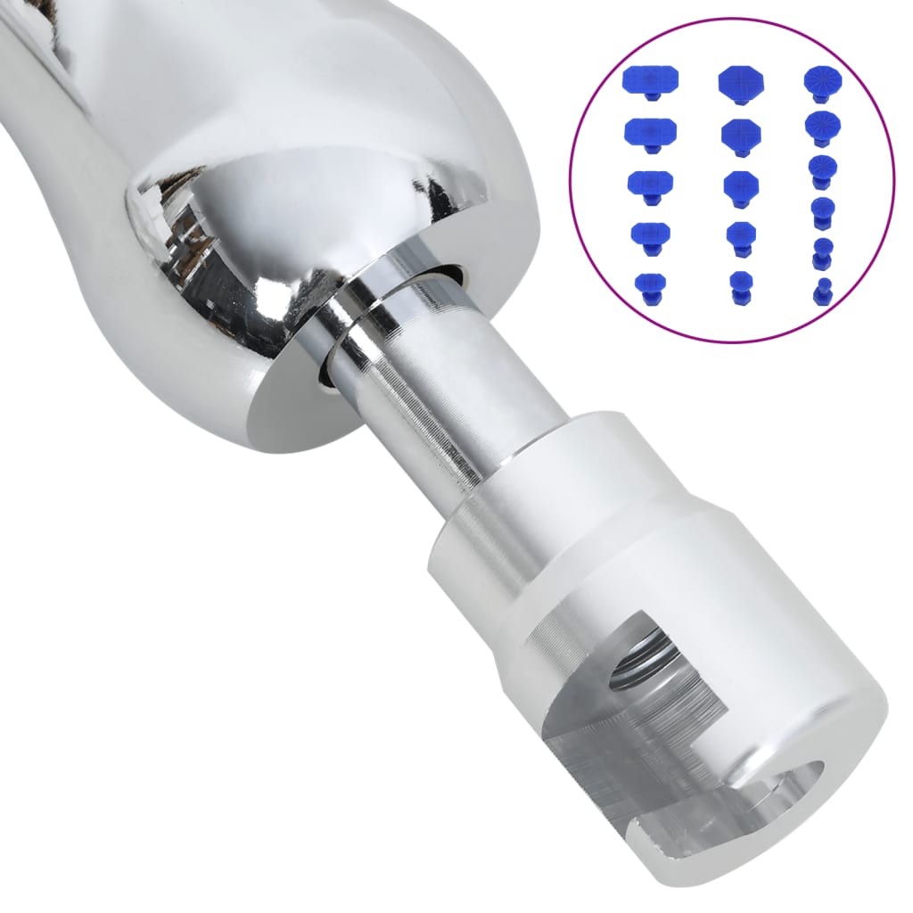 Bulereparationssæt uden lakering rustfrit stål 19 dele - number 3.