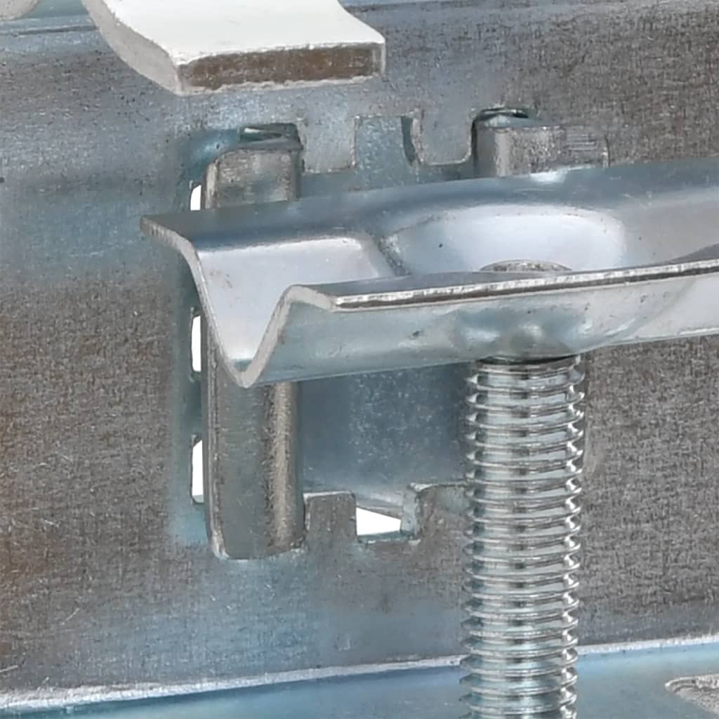 Parasolbeslag til altan 2 stk. 32 mm galvaniseret stål - number 2.