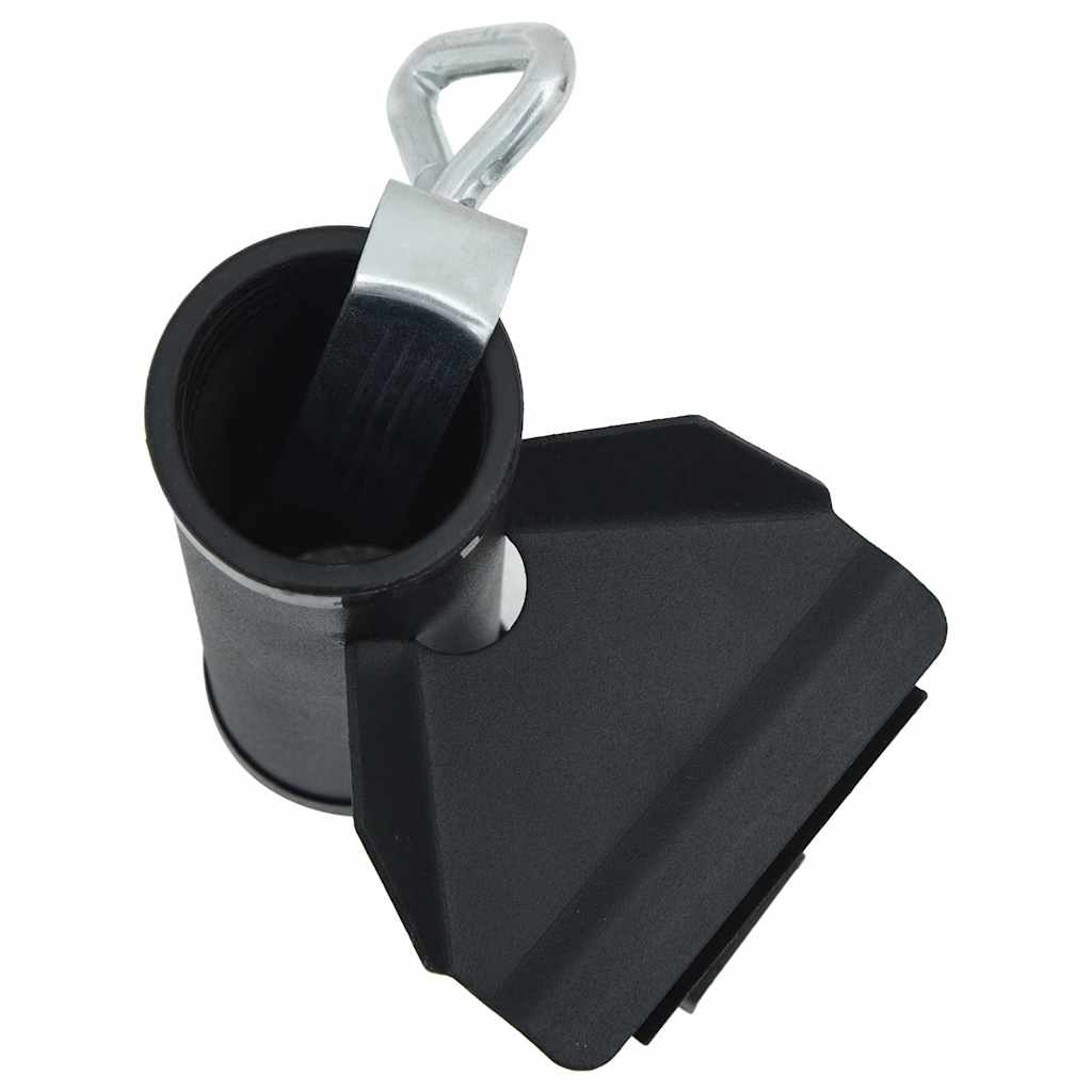 Parasolbeslag til altan 2 stk. 35-38 mm stål - number 5.