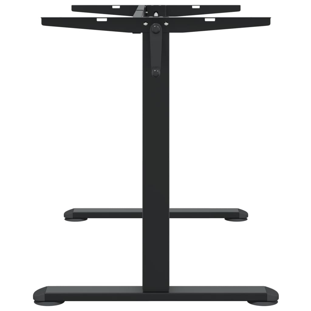 Ramme til stand-desktop (94-135) x60x (70-114) cm stål-svart - number 6.