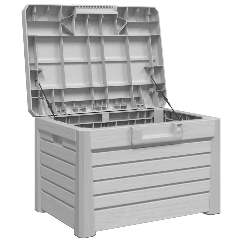 Pudełko na poduszki zewnętrzne 73x50,5x46,5 cm polipropylen - szary, ooo 2 - number 8.