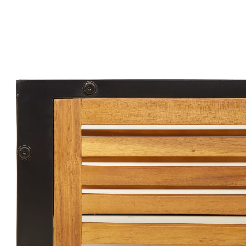 Vrtni stol 68x68x30 cm puno bagremovo drvo - number 7.