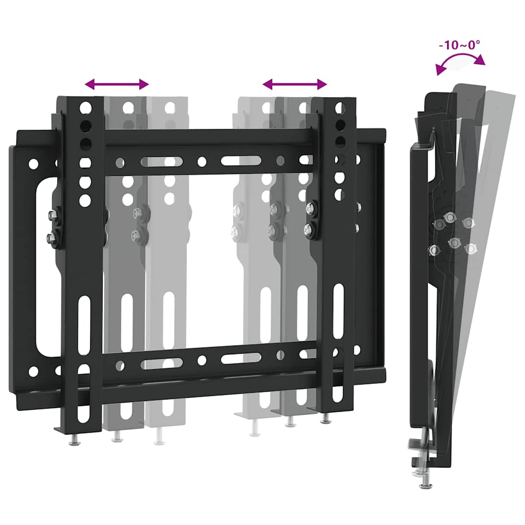 Supporto tv da parete per schermo 14-42" max. vesa 200x200 mm 30 kg - number 6.