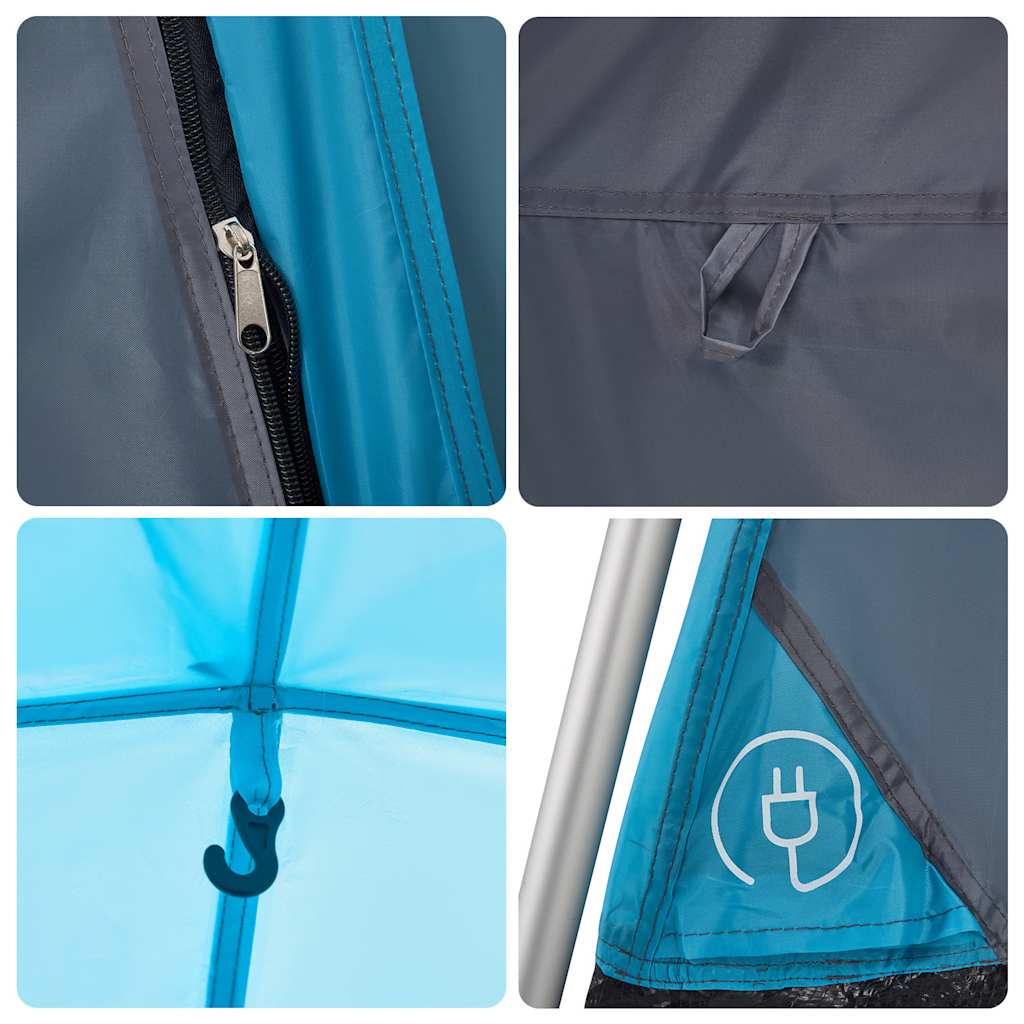 7-personers familietelt quick-release - blå, 1, x, x - number 12.