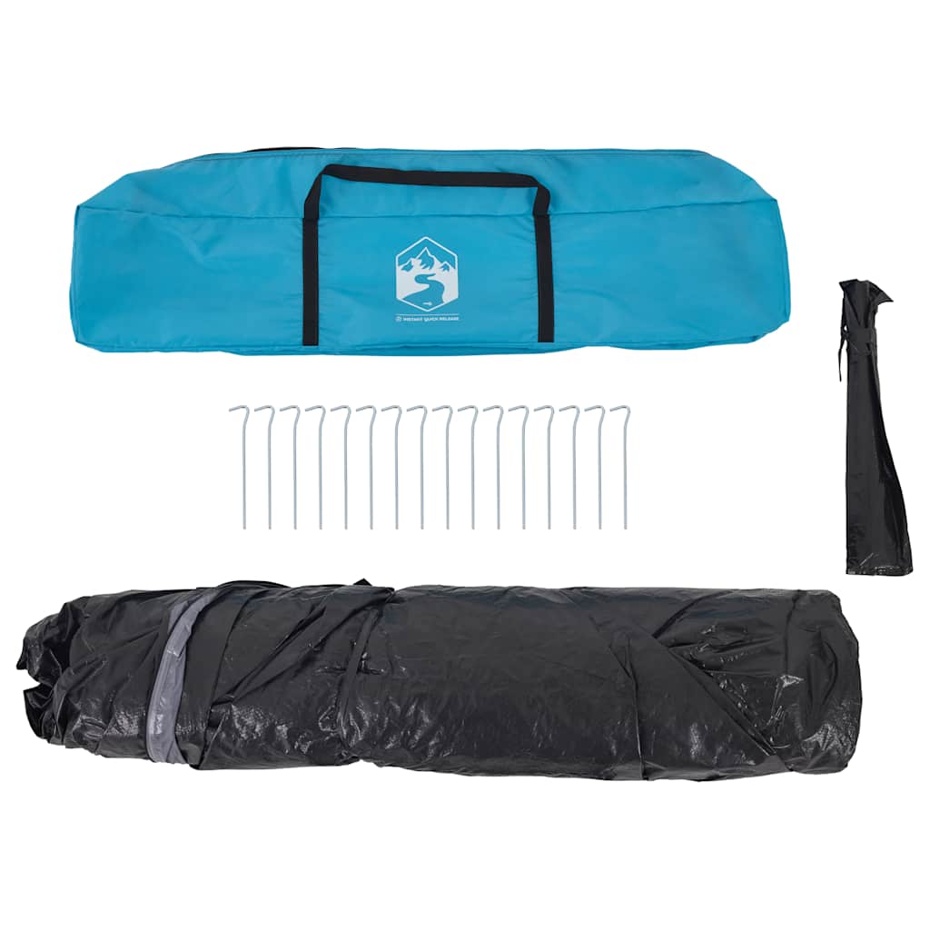 7-personers familietelt quick-release - blå, 1, x, x - number 10.