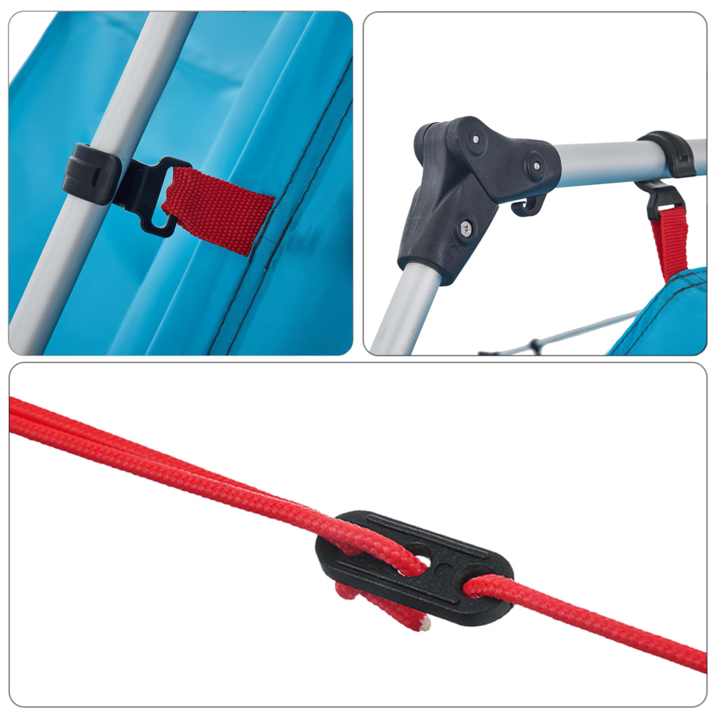 9-persoons familietent met luifel snelspanner - blauw, 1 - number 11.