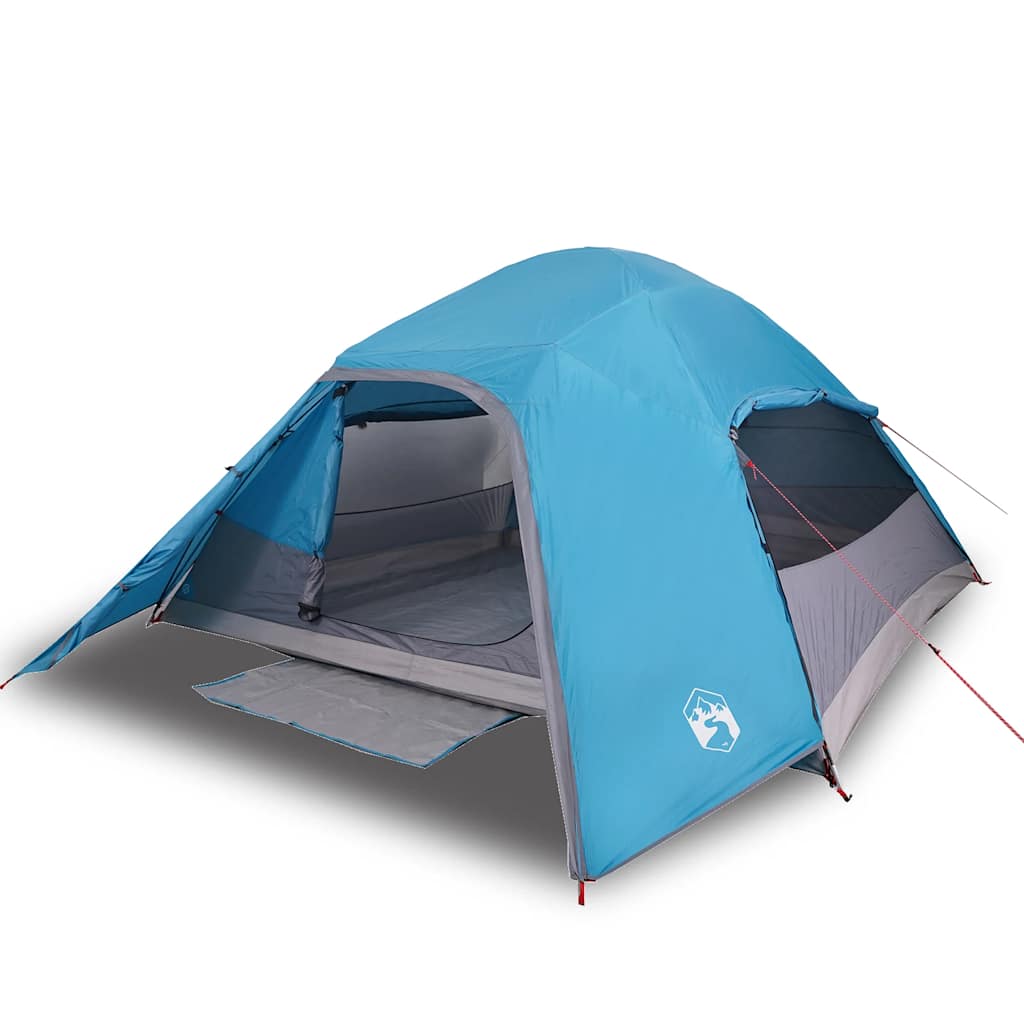 Camping -tent waterdicht - blauw, 4 -persoons, 1, x - number 2.